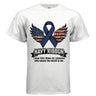 Navy Ribbon Disability Awareness Shirt – Visibility, Inclusion & Strength in Every Form