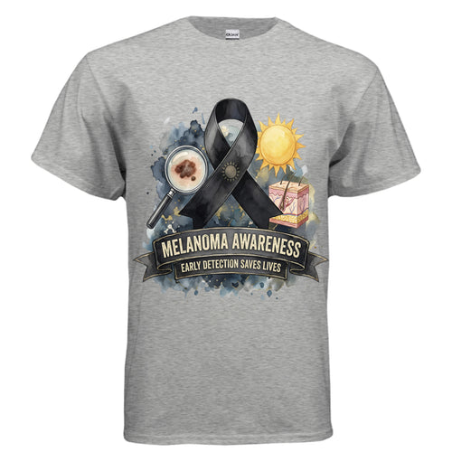 Melanoma Awareness Warrior Shirt – Seen, Supported & Never Alone