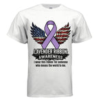 Lavender Ribbon Awareness Shirt – All Cancers, One Community, Endless Strength