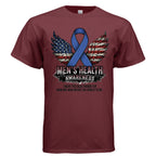 Men’s Health Awareness Shirt – Stronger Together, Breaking the Silence