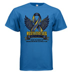 Restless Leg Syndrome Warrior Shirt – The Urge to Move, the Strength to Keep Going