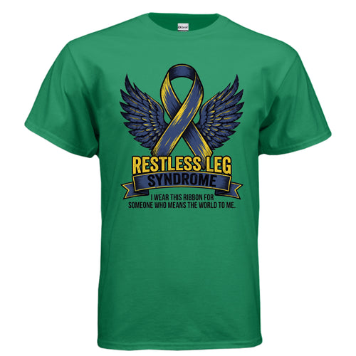 Restless Leg Syndrome Warrior Shirt – The Urge to Move, the Strength to Keep Going