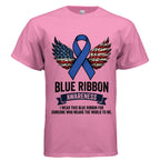 Blue Ribbon Strength Awareness Shirt – Empowering Unity for Every Cause