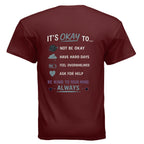 It’s OK Not to Be OK – Mental Health Awareness Shirt