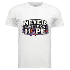 Never give up
