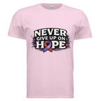 Never give up