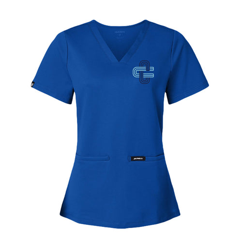 cornerstone scrub top