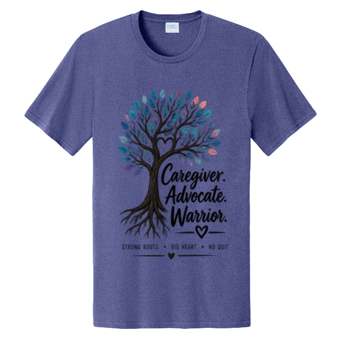 Heather Purple - PC43 - FRONT